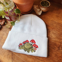 Load image into Gallery viewer, Mushroom Frog Beanie
